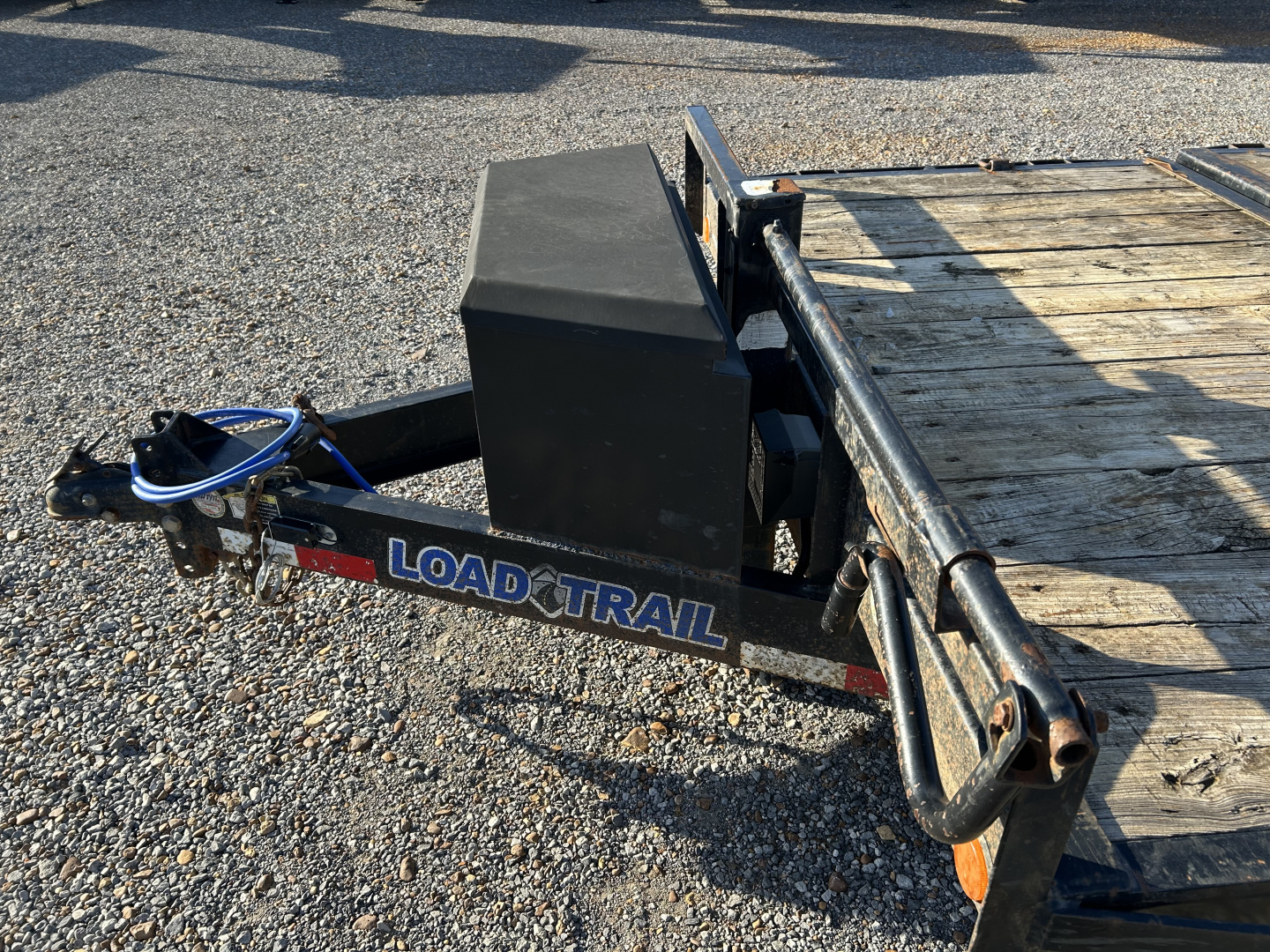 Used 2017 Load Trail 81.5"x20' 14k Tilt Deck Equipment Trailer