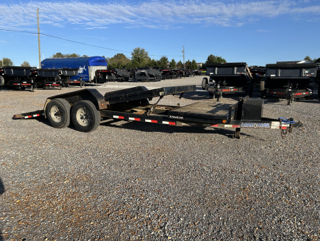Used 2017 Load Trail 81.5 x20' 14k Tilt Deck Equipment Trailer