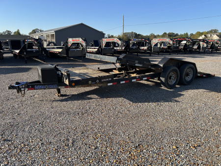 Used 2017 Load Trail 81.5"x20' 14k Tilt Deck Equipment Trailer
