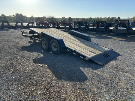 Used 2017 Load Trail 81.5"x20' 14k Tilt Deck Equipment Trailer