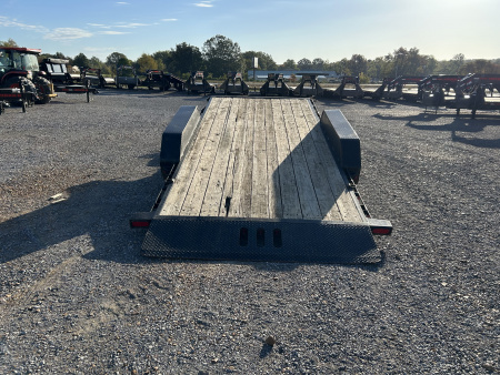 Used 2017 Load Trail 81.5"x20' 14k Tilt Deck Equipment Trailer