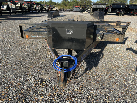 Used 2017 Load Trail 81.5"x20' 14k Tilt Deck Equipment Trailer