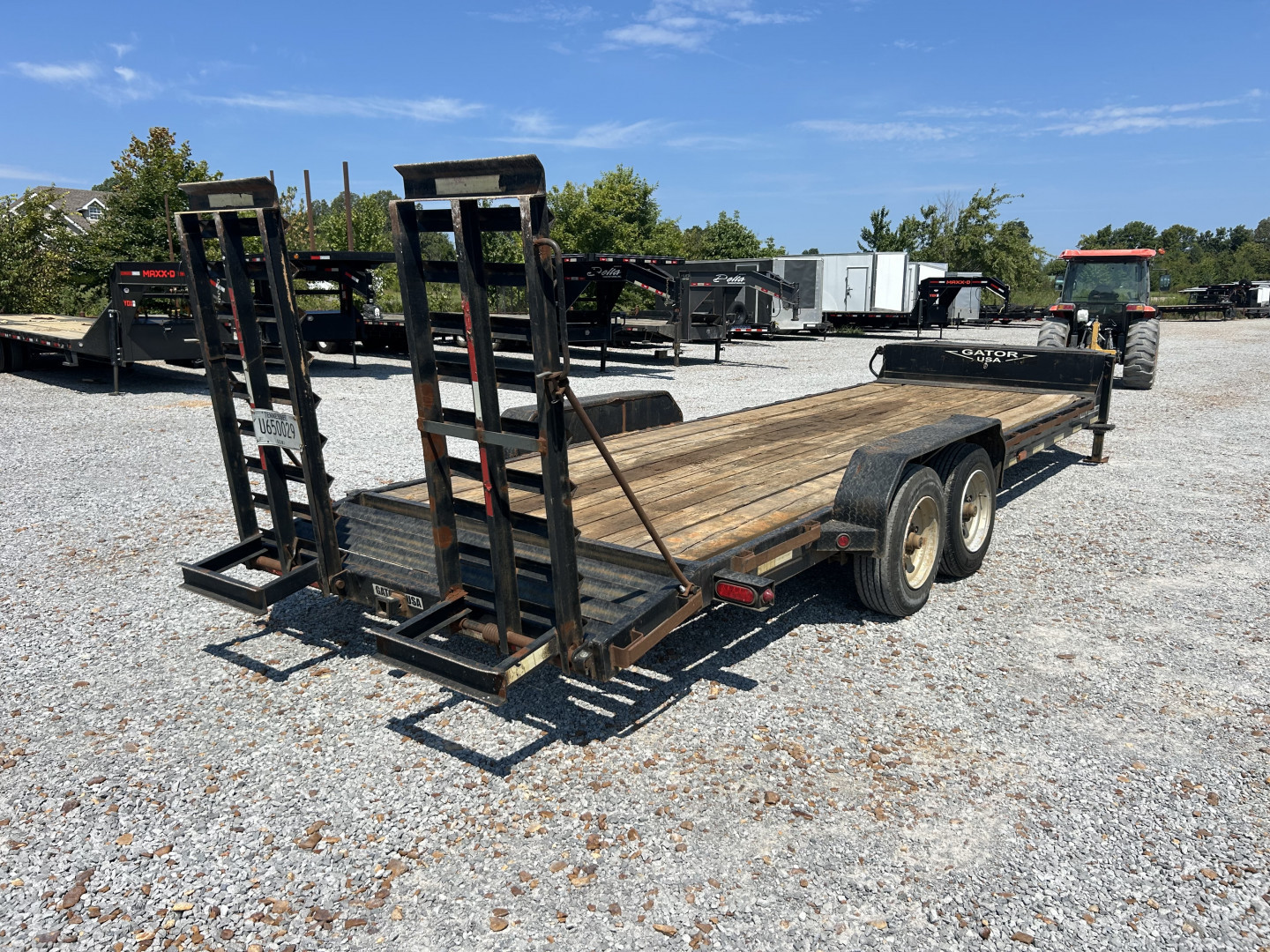 Used 2016 Gatormade ARDVARK 83"X24' 16K Equipment Trailer