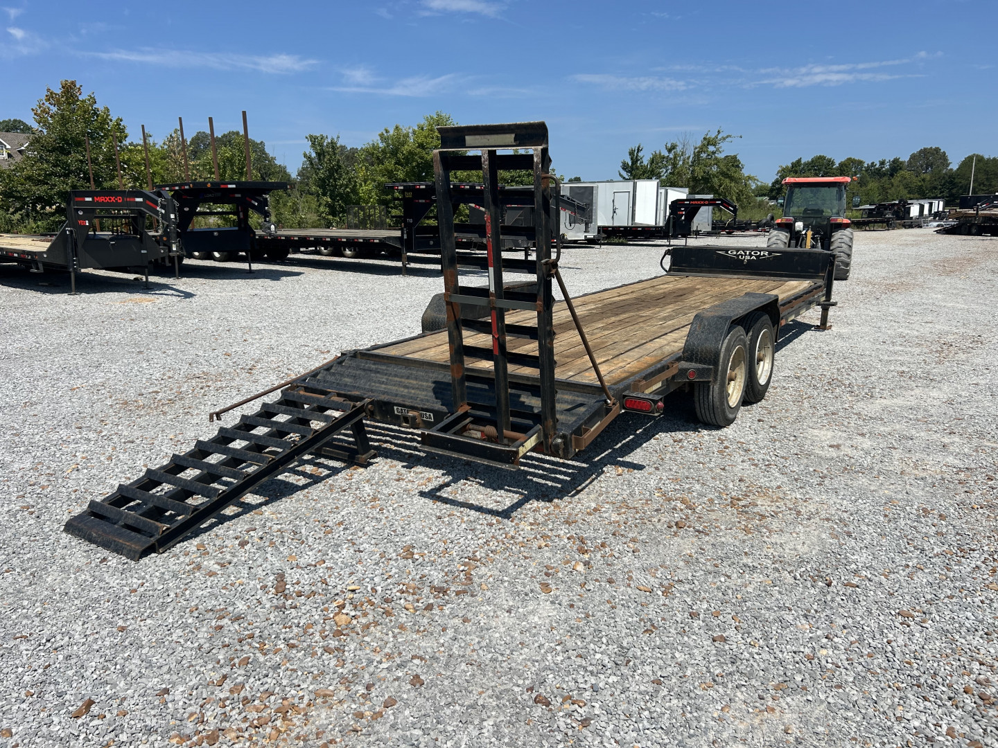 Used 2016 Gatormade ARDVARK 83"X24' 16K Equipment Trailer