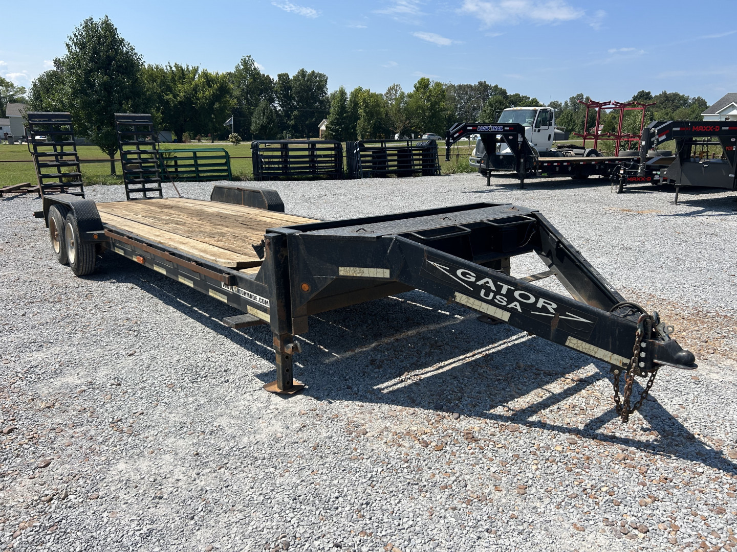 Used 2016 Gatormade ARDVARK 83"X24' 16K Equipment Trailer