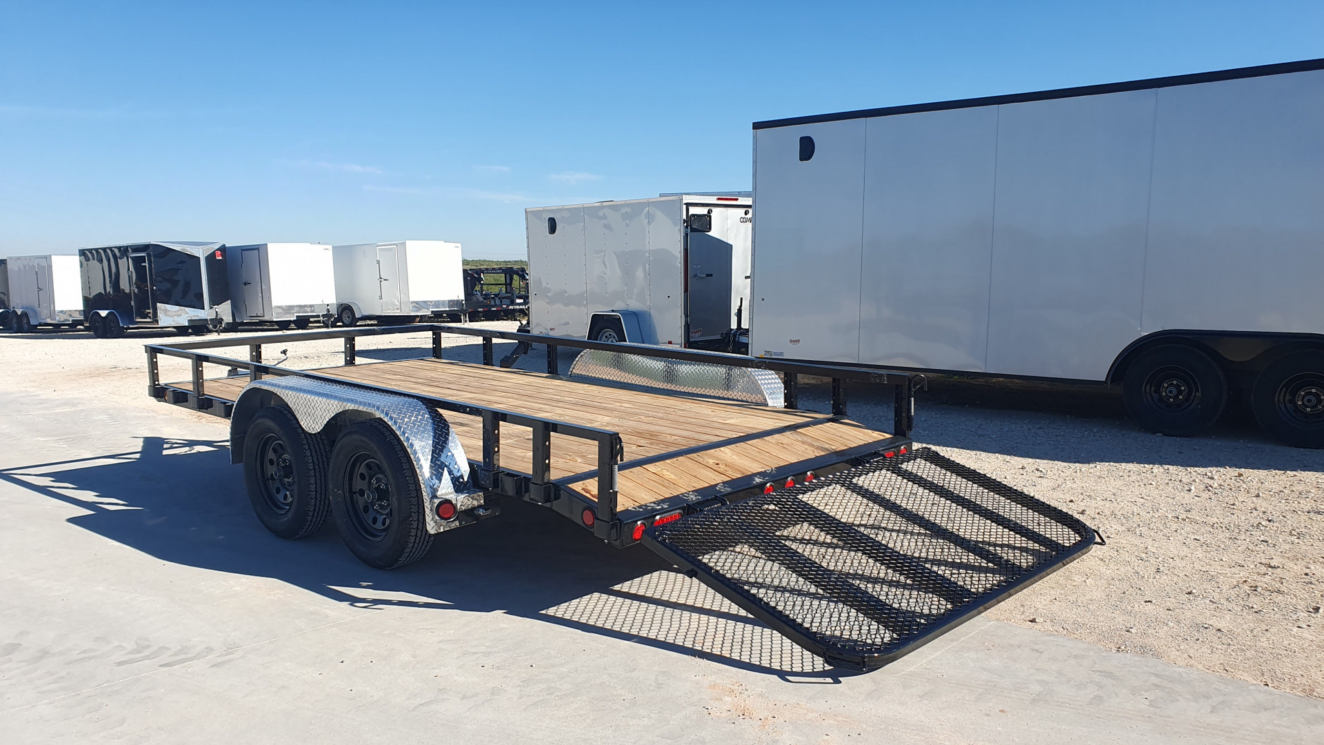 New 2026 PJ 83"x14' Tandem Axle Utility Trailer - UL