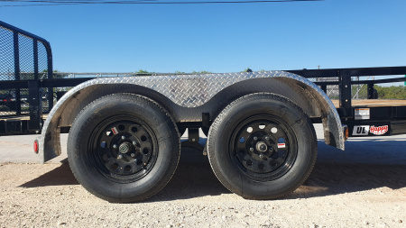 New 2026 PJ 83"x14' Tandem Axle Utility Trailer - UL