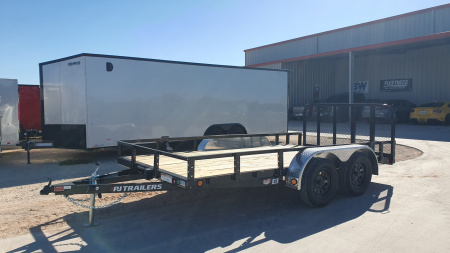 New 2026 PJ 83"x14' Tandem Axle Utility Trailer - UL