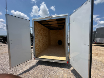 New 2025 Stallion 6'x12' Enclosed/Cargo Trailer - Barn Doors