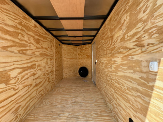 New 2025 Stallion 6'x12' Enclosed/Cargo Trailer - Barn Doors