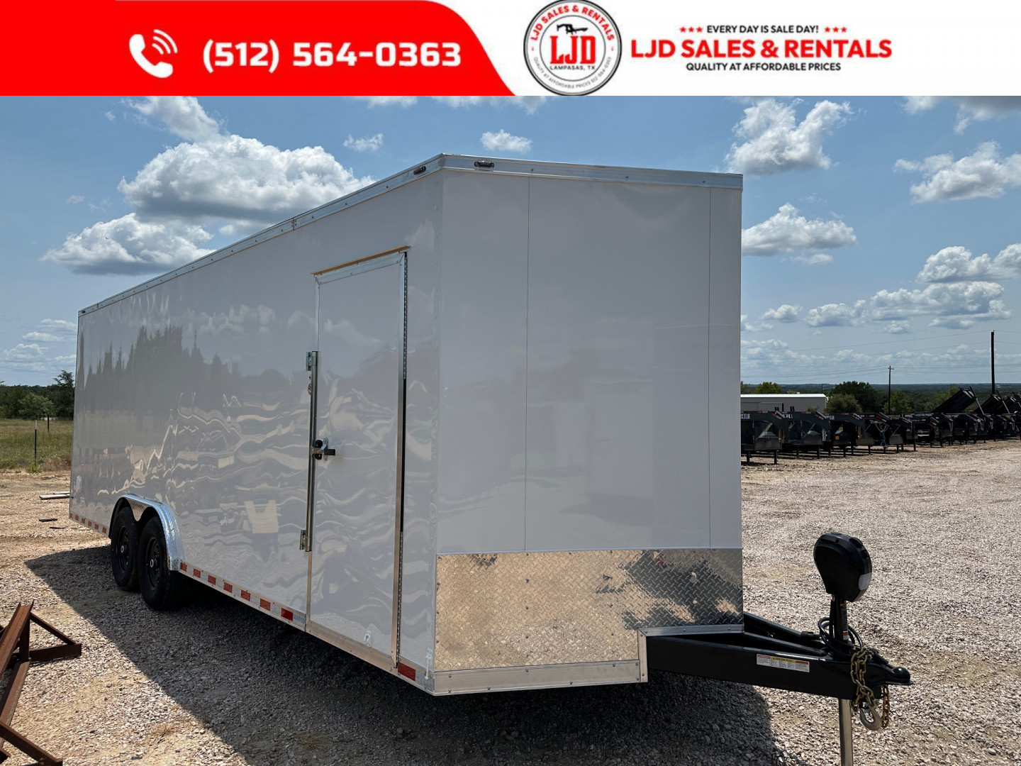 New 2025 Stallion - 8'6  X 24' X 7' Cargo / Enclosed Trailer