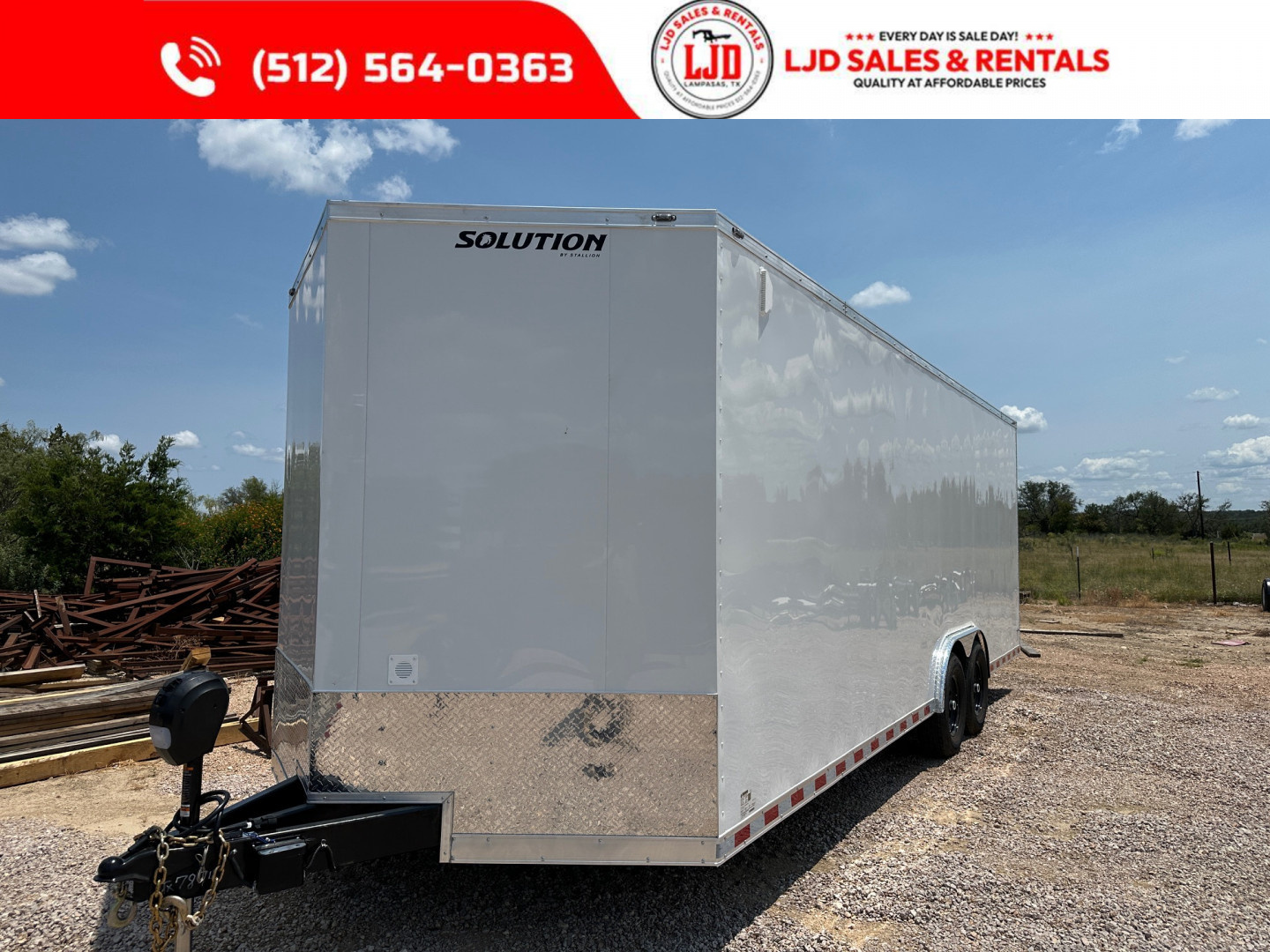 New 2025 Stallion - 8'6" X 24' X 7' Cargo / Enclosed Trailer