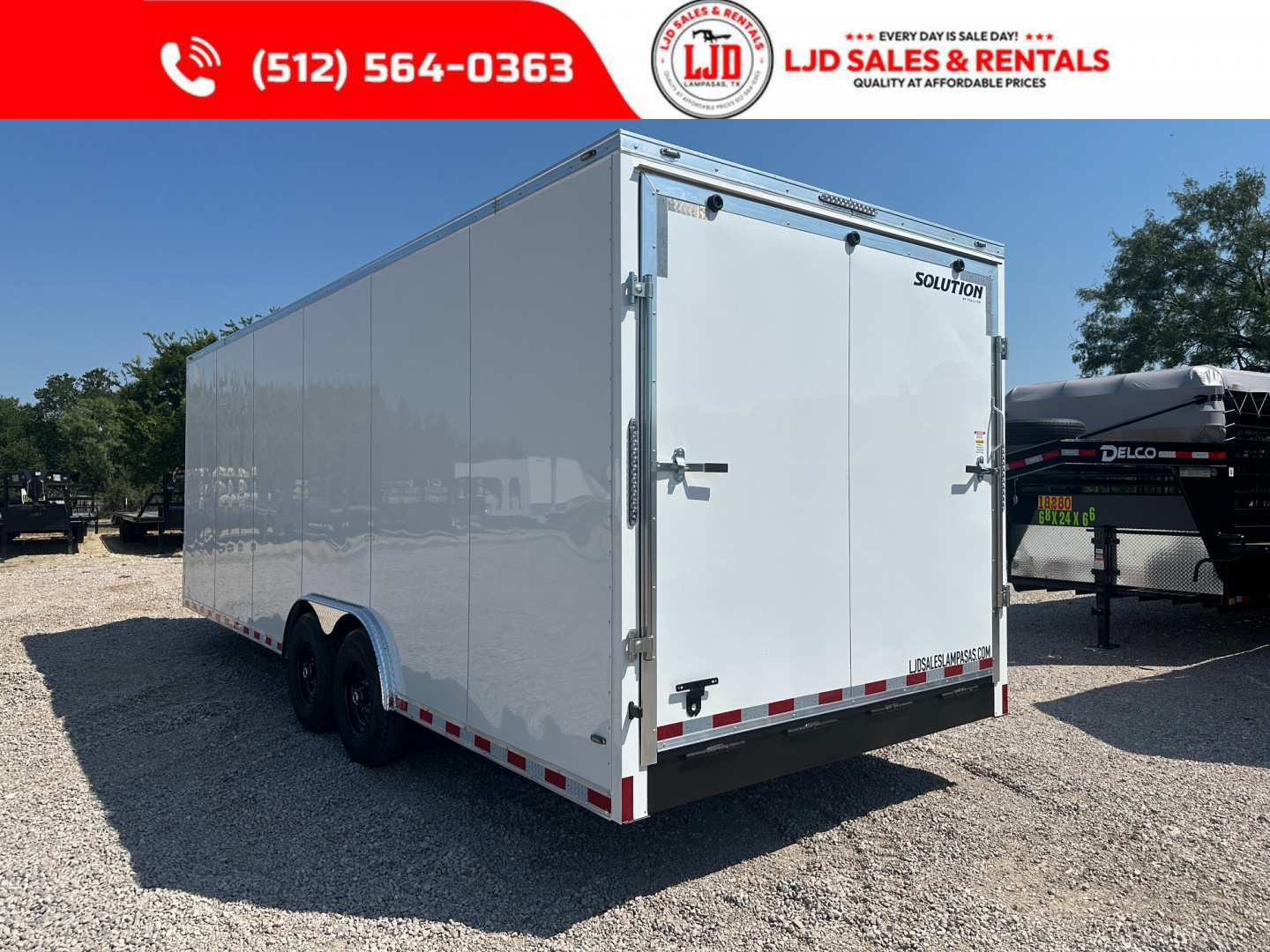 New 2025 Stallion - 8'6" X 24' X 7' Cargo / Enclosed Trailer