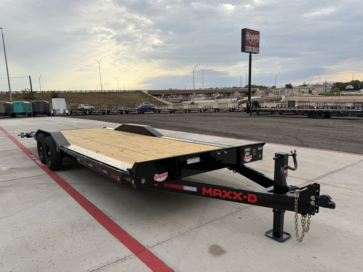 New 2026 MAXX-D 102”x24’ BP 6" Channel Buggy Hauler - H6X