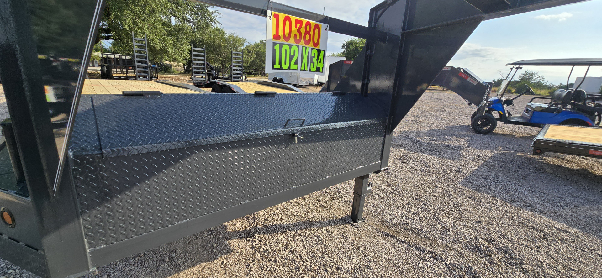 New 2025 Tiger Trailers 102" X 34' Equipment Trailer