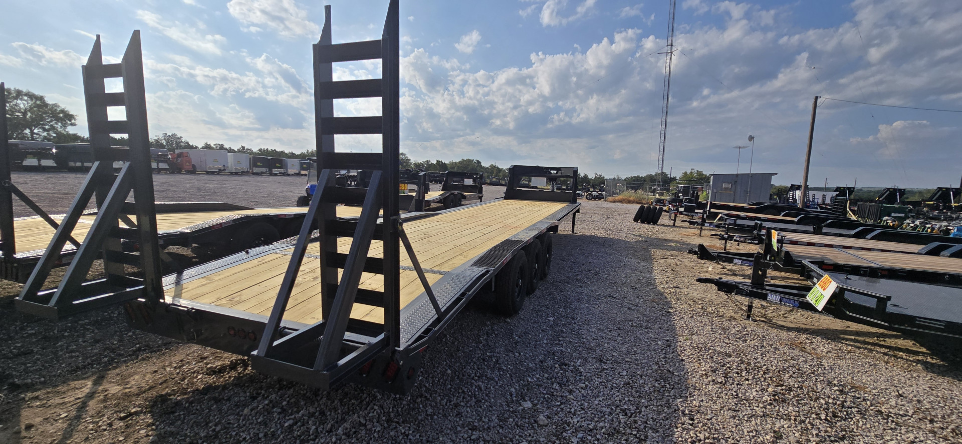 New 2025 Tiger Trailers 102" X 34' Equipment Trailer