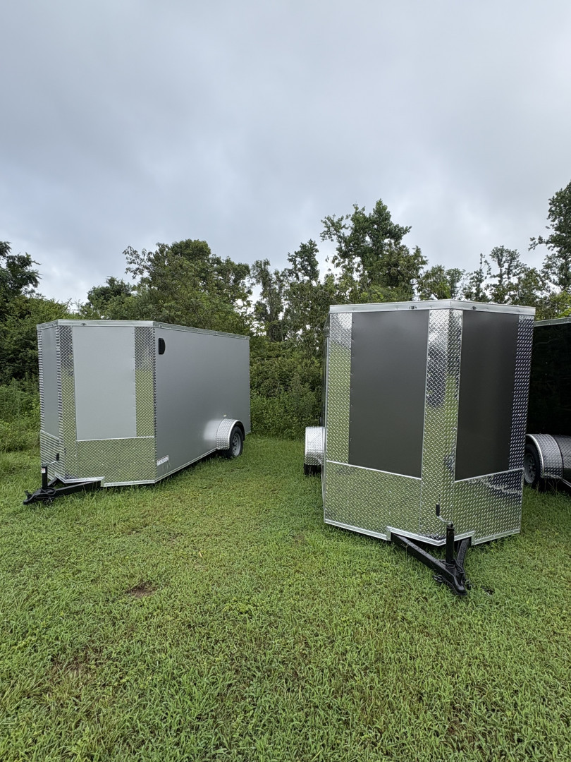 New 2026 J&C Trailers 6x12SA 6'6" .080 PolyCor Cargo / Enclosed Trailer