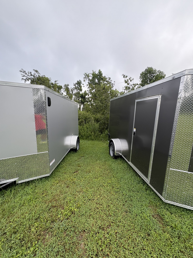 New 2026 J&C Trailers 6x12SA 6'6" .080 PolyCor Cargo / Enclosed Trailer
