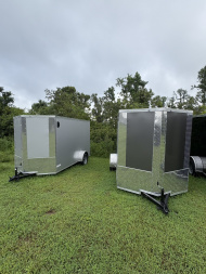 New 2026 J&C Trailers 6x12SA 6'6  .080 PolyCor Cargo / Enclosed Trailer