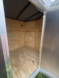 New 2026 J&C Trailers 6x12SA 6'6" .080 PolyCor Cargo / Enclosed Trailer