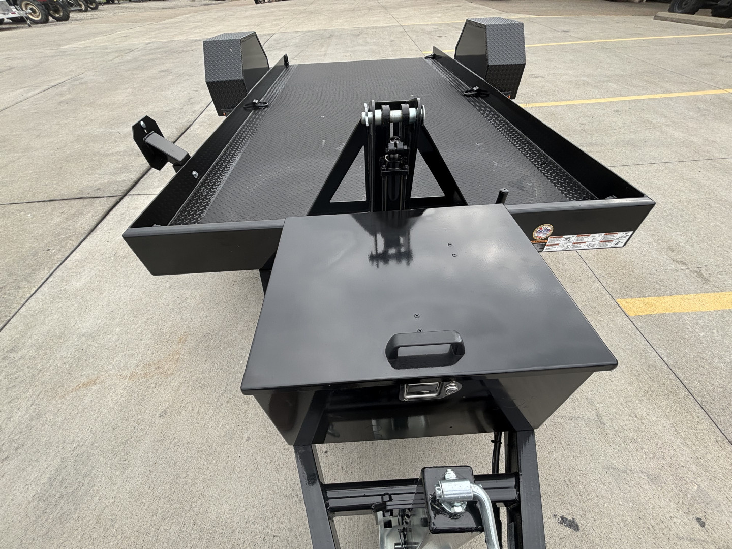 New 2025 Belmont Trailers 72"x12' (SLT7212-6K) Power Tilt Equipment Trailer w/ Options - 6000# GVWR