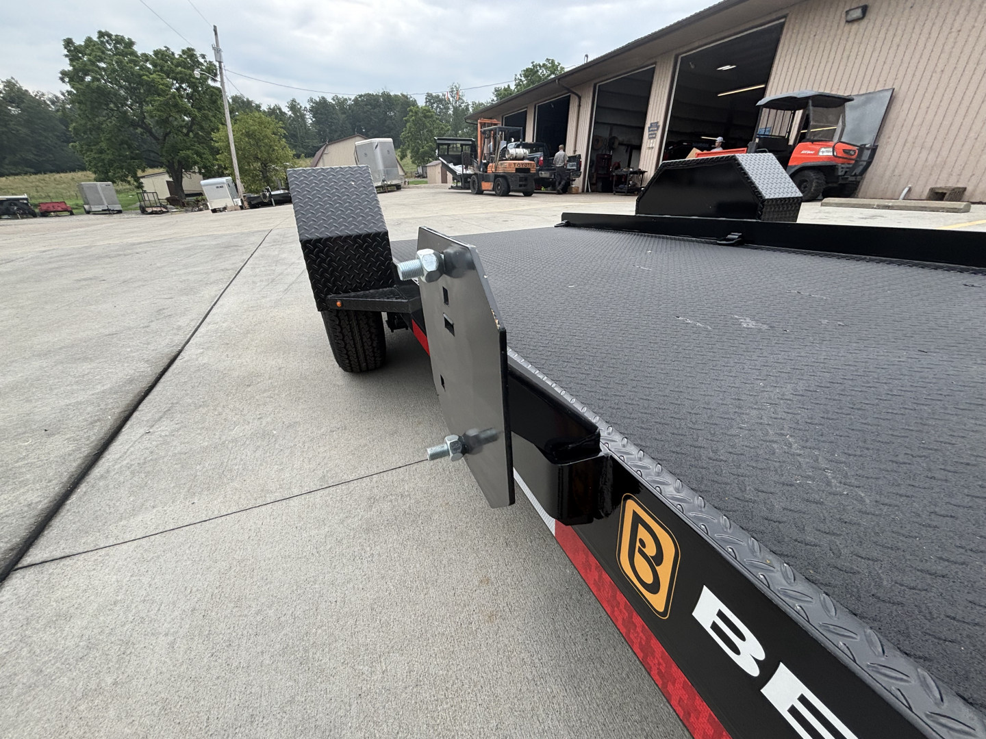 New 2025 Belmont Trailers 72"x12' (SLT7212-6K) Power Tilt Equipment Trailer w/ Options - 6000# GVWR