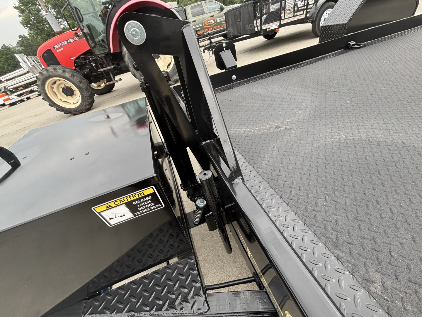 New 2025 Belmont Trailers 72"x12' (SLT7212-6K) Power Tilt Equipment Trailer w/ Options - 6000# GVWR
