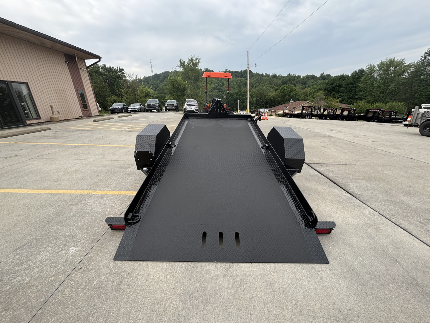 New 2025 Belmont Trailers 72"x12' (SLT7212-6K) Power Tilt Equipment Trailer w/ Options - 6000# GVWR