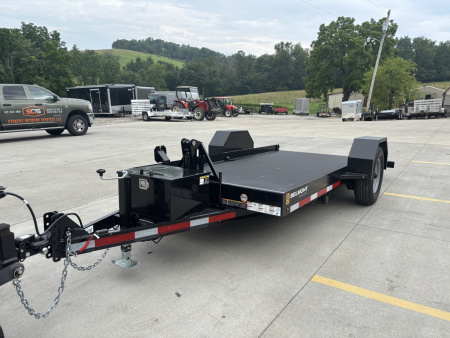 New 2025 Belmont Trailers 72"x12' (SLT7212-6K) Power Tilt Equipment Trailer w/ Options - 6000# GVWR