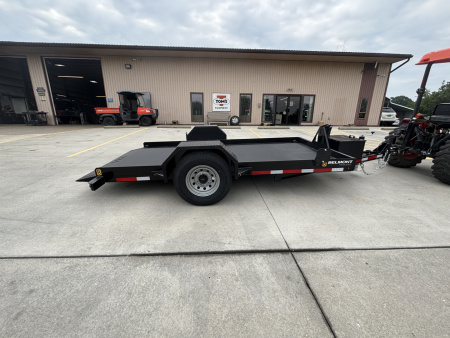 New 2025 Belmont Trailers 72 x12' (SLT7212-6K) Power Tilt Equipment Trailer w/ Options - 6000# GVWR