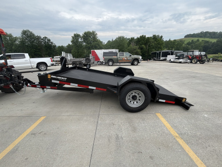 New 2025 Belmont Trailers 72"x12' (SLT7212-6K) Power Tilt Equipment Trailer w/ Options - 6000# GVWR