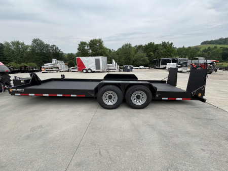 New 2025 Belmont Trailers 80"x20' (SLT8020-14K) Power Tilt Equipment Trailer w/ Options - 14,000# GVWR