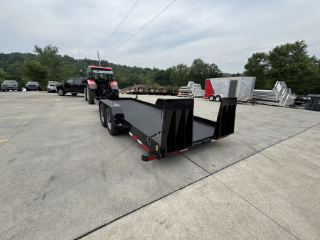 New 2025 Belmont Trailers 80"x20' (SLT8020-14K) Power Tilt Equipment Trailer w/ Options - 14,000# GVWR