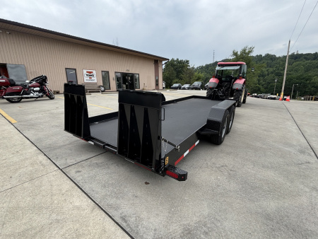 New 2025 Belmont Trailers 80"x20' (SLT8020-14K) Power Tilt Equipment Trailer w/ Options - 14,000# GVWR
