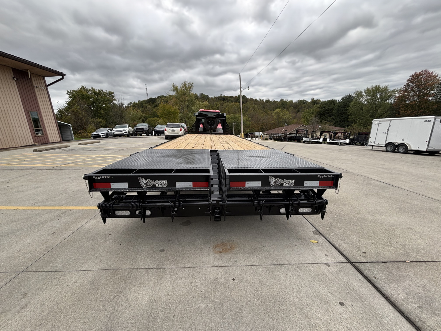New 2026 Doolittle Trailers 102"x25' (20'+5' Dovetail) Gooseneck Deckover Equipment Trailer - w/ Mammoth Ramps & Spare Tire - 14,000# GVWR