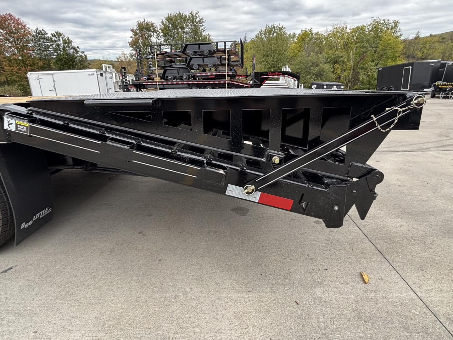 New 2026 Doolittle Trailers 102"x25' (20'+5' Dovetail) Gooseneck Deckover Equipment Trailer - w/ Mammoth Ramps & Spare Tire - 14,000# GVWR