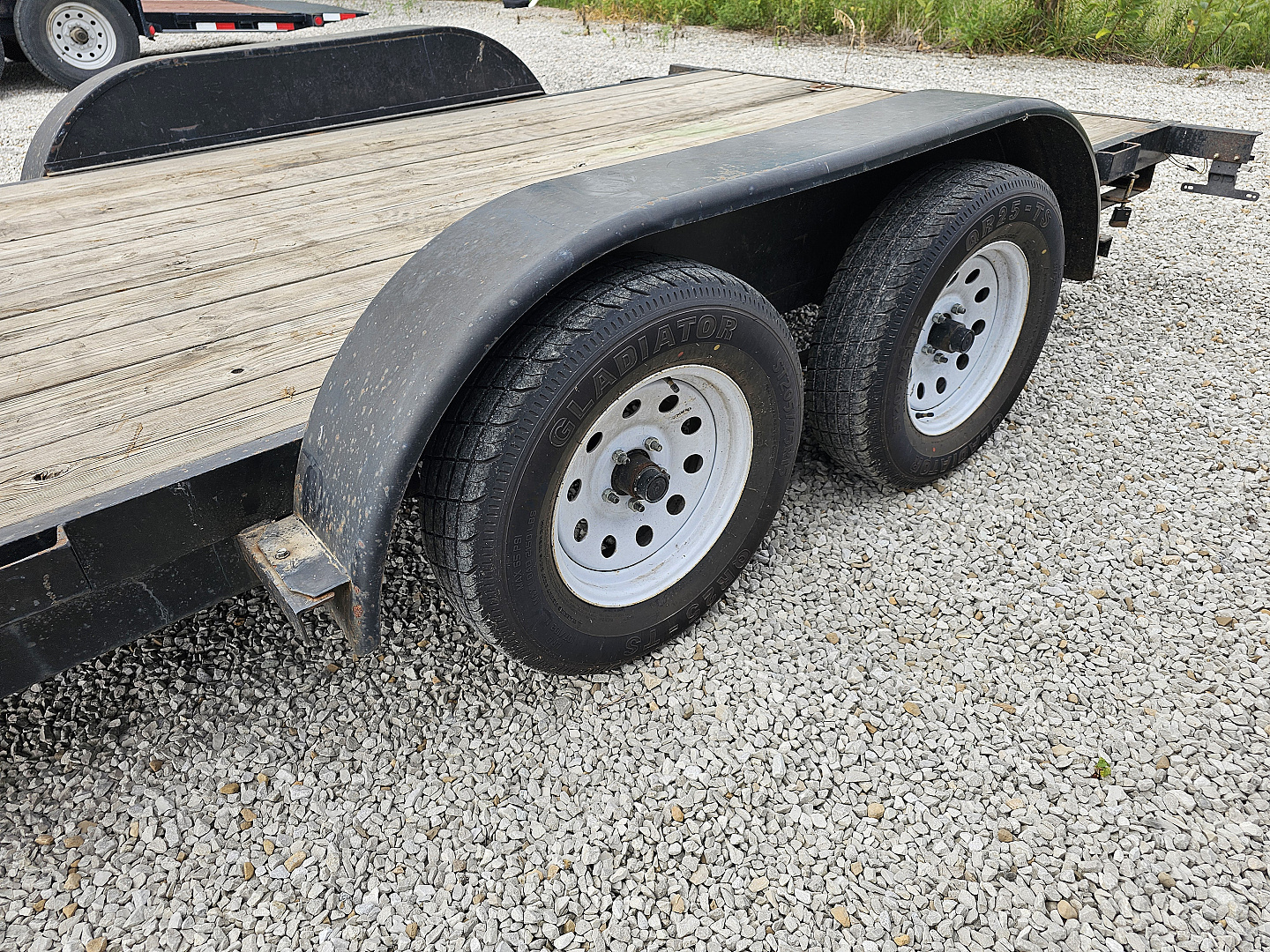 Used 2012 AMO 77 X 14 5K IMPLEMENT TRAILER