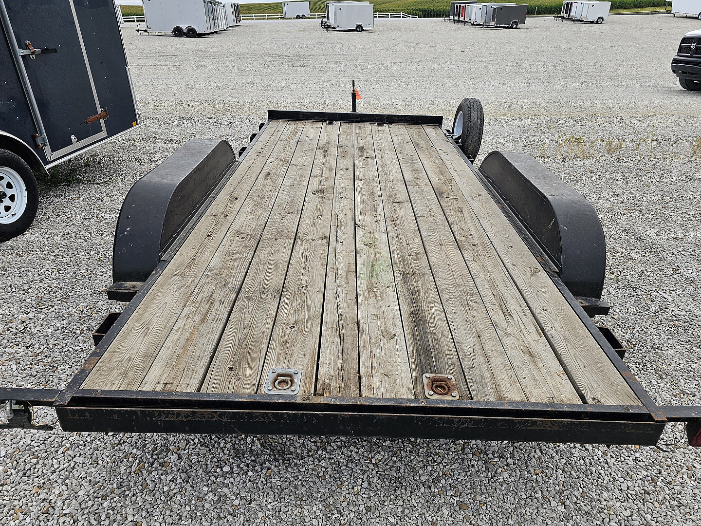 Used 2012 AMO 77 X 14 5K IMPLEMENT TRAILER