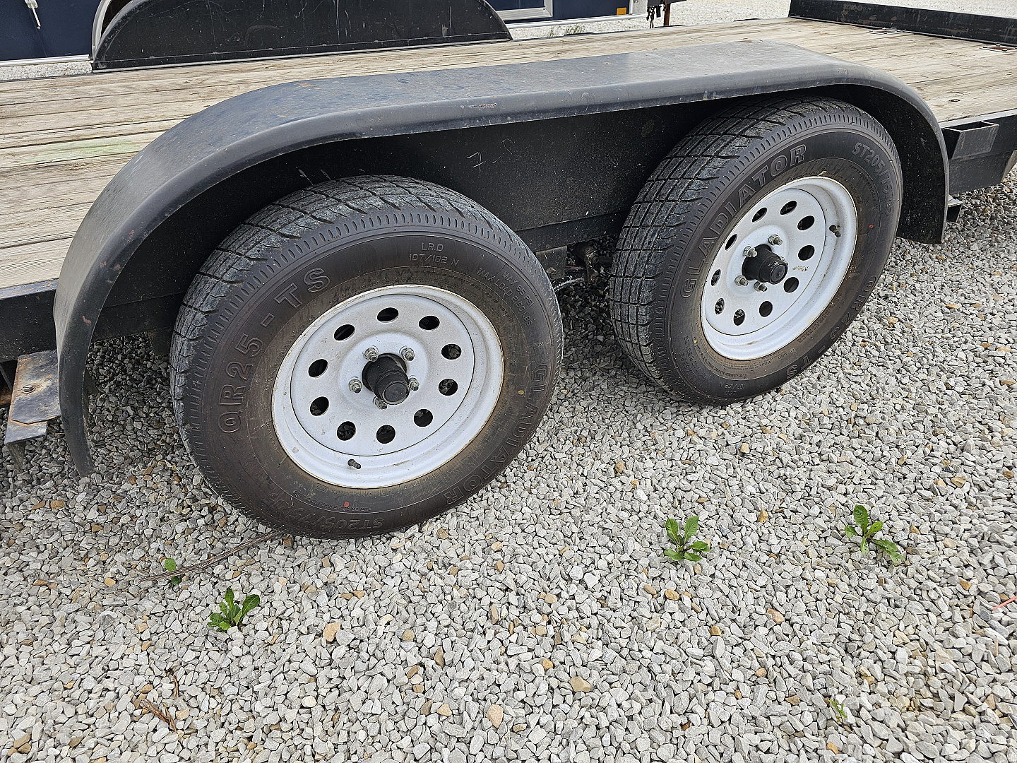 Used 2012 AMO 77 X 14 5K IMPLEMENT TRAILER