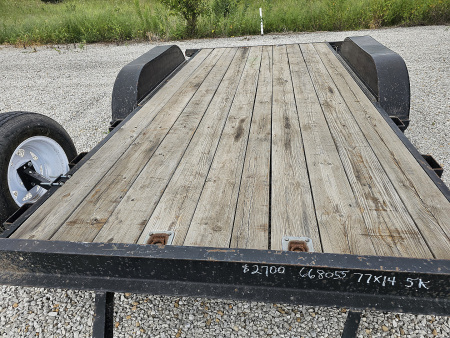 Used 2012 AMO 77 X 14 5K IMPLEMENT TRAILER