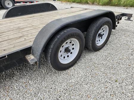 Used 2012 AMO 77 X 14 5K IMPLEMENT TRAILER