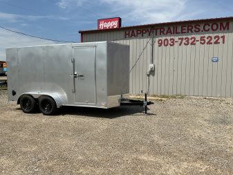 New 2026 Compass 7'x14' Enclosed Cargo Trailer - Indigo DLX