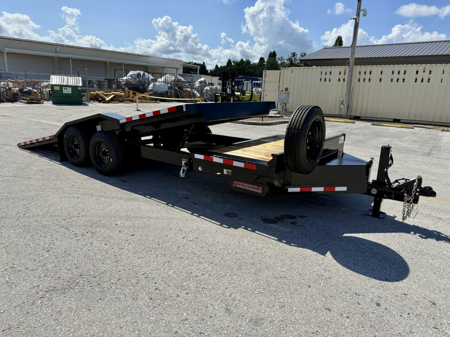 New 2026 Midsota 102 x 22 TBWB22 17.6K Tilt Equipment Trailer