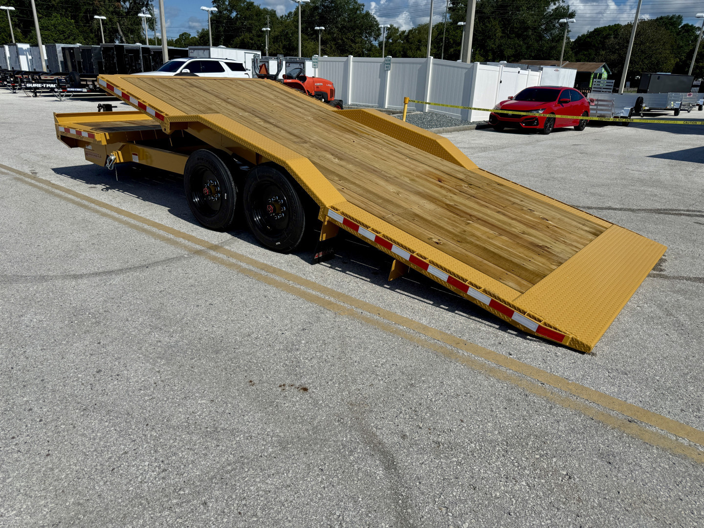 New 2026 Midsota 102 X 22 TBWB22 17.6K Tilt Equipment Trailer