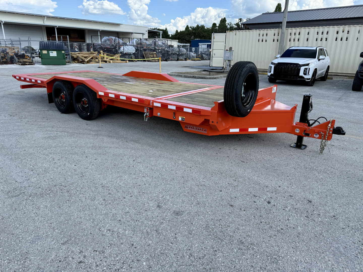 New 2026 Midsota 102 x 22 TBWB22 17.6K Tilt Equipment Trailer