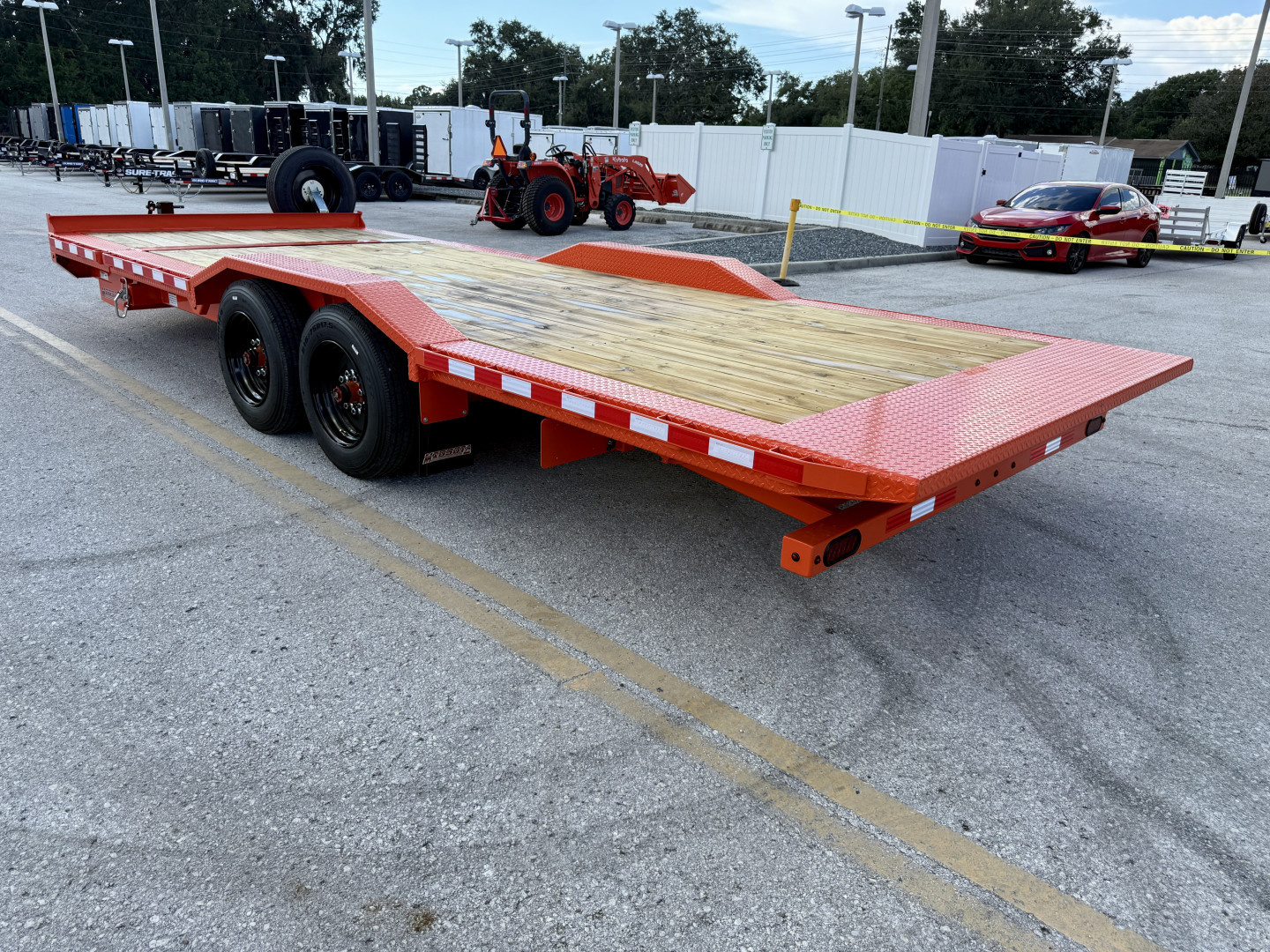New 2026 Midsota 102 x 22 TBWB22 17.6K Tilt Equipment Trailer