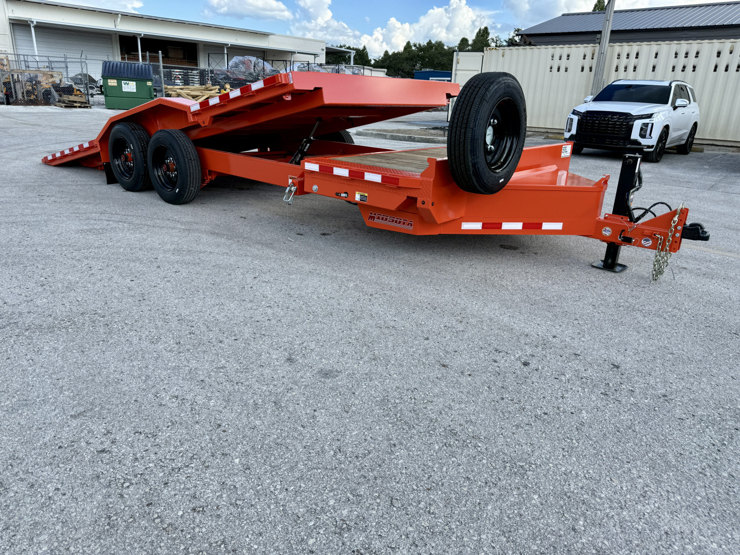 New 2026 Midsota 102 x 22 TBWB22 17.6K Tilt Equipment Trailer