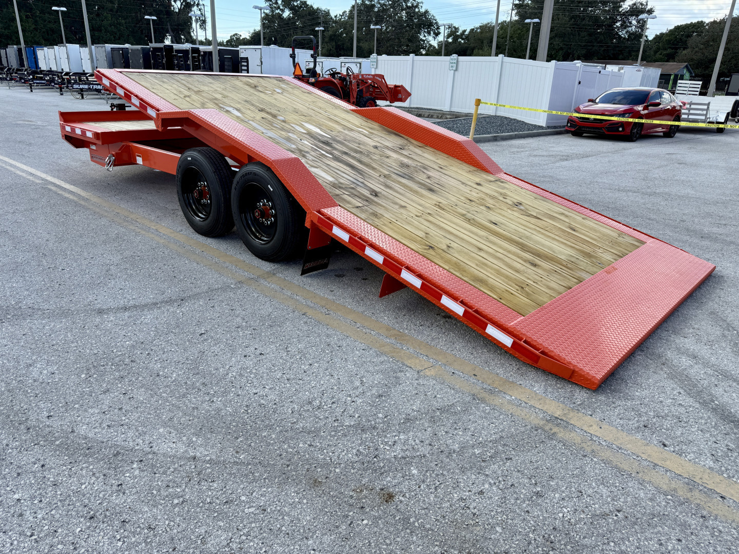 New 2026 Midsota 102 x 22 TBWB22 17.6K Tilt Equipment Trailer