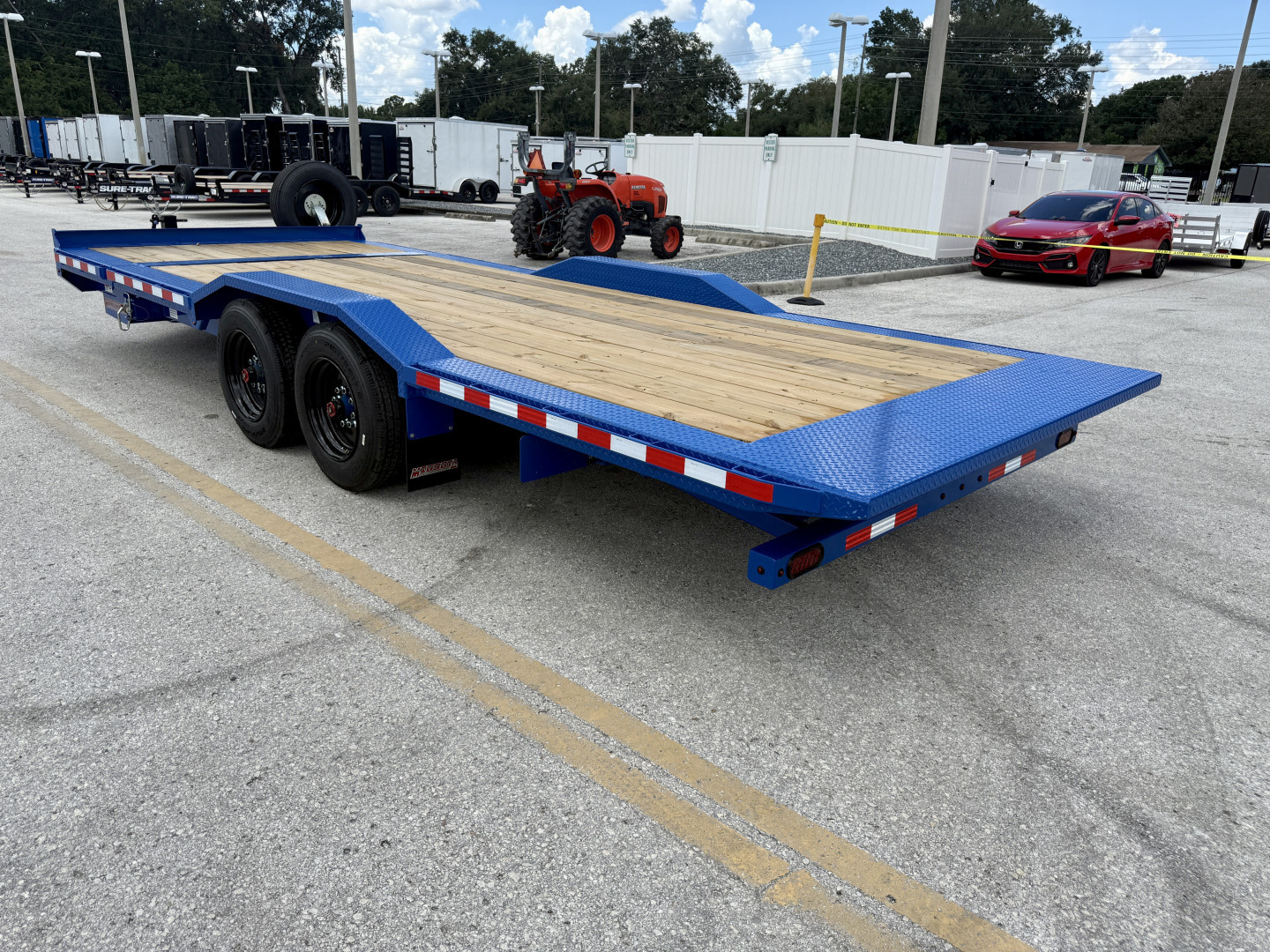 New 2026 Midsota 102 X 22 TBWB22 17.6K Tilt Equipment Trailer