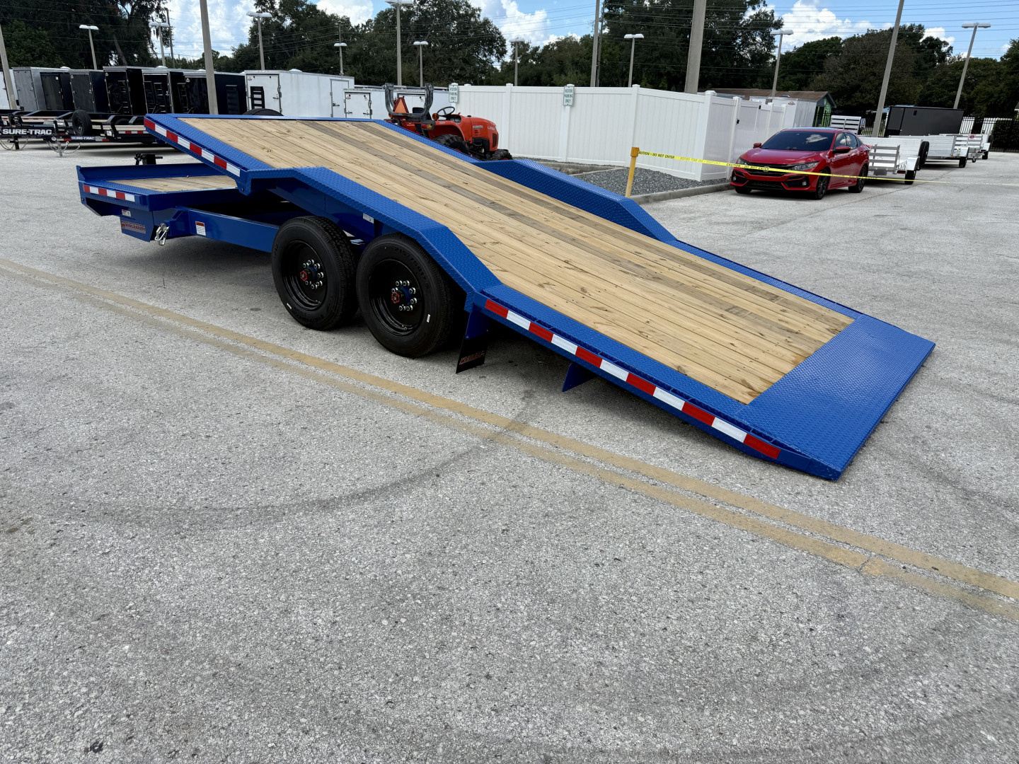 New 2026 Midsota 102 X 22 TBWB22 17.6K Tilt Equipment Trailer